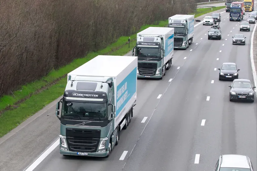 Démo platooning